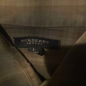 Brown and white shirt Burberry
